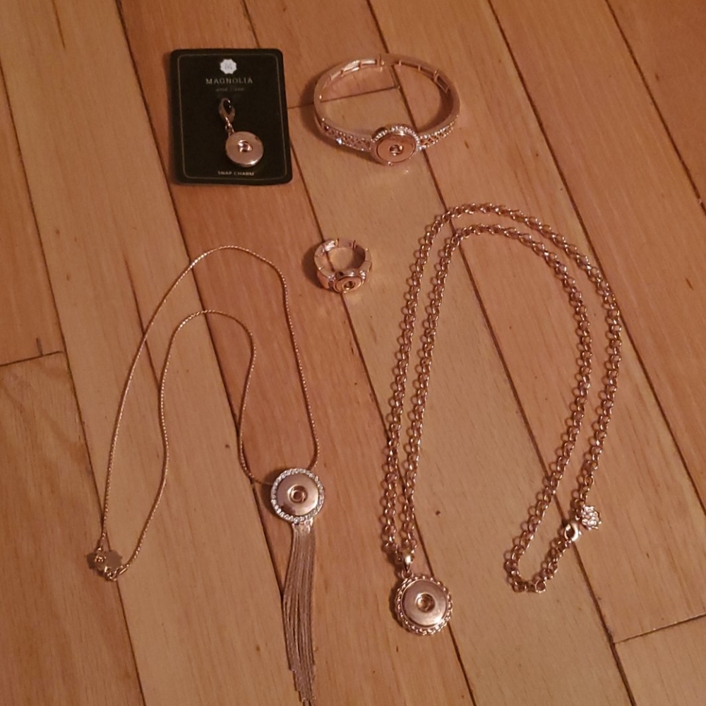 Magnolia & Vine Rose Gold Jewelry Lot